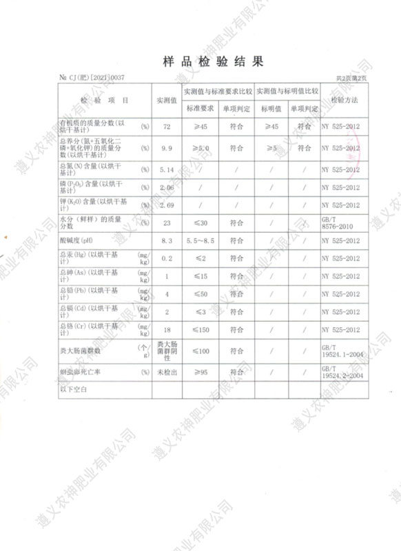 遵義有機(jī)肥